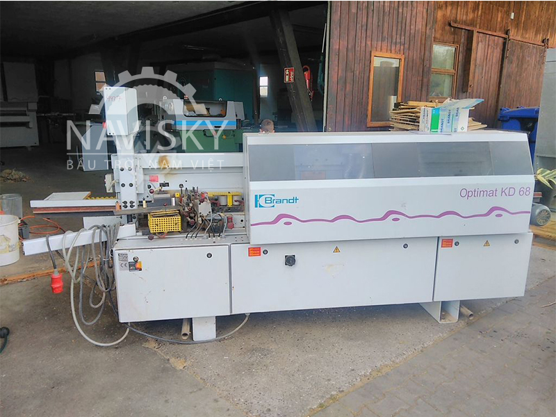 Máy dán cạnh Brandt Optimat KD68