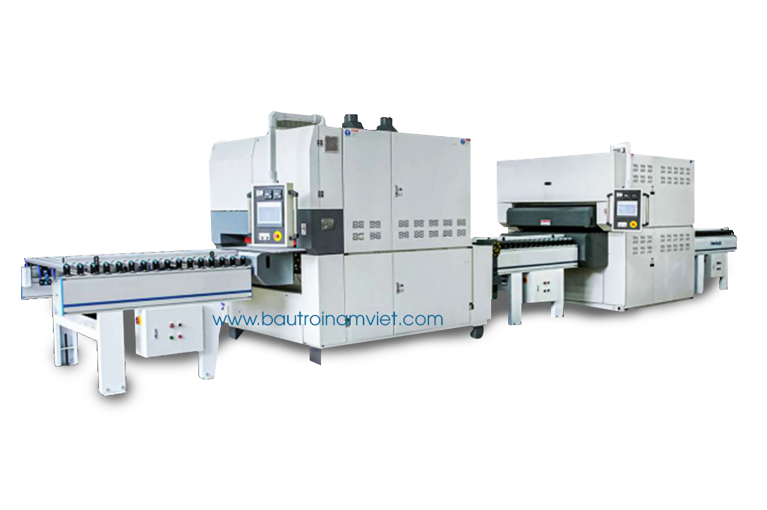 MÁY CHÀ NHÁM THÙNG 1.3M MẶT TRÊN , MẶT DƯỚI CÓ TRỤC BÀO