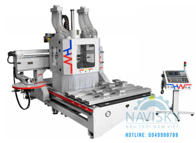 MÁY GIA CÔNG TRUNG TÂM CNC 5 TRỤC THAY DAO TỰ ĐỘNG