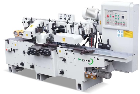 MÁY BÀO 4 MẶT 4 TRỤC DAO MODEL RMB413B THƯƠNG HIỆU FUYONG.