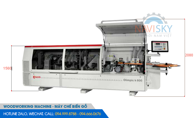MÁY DÁN CẠNH CŨ SCM K-600