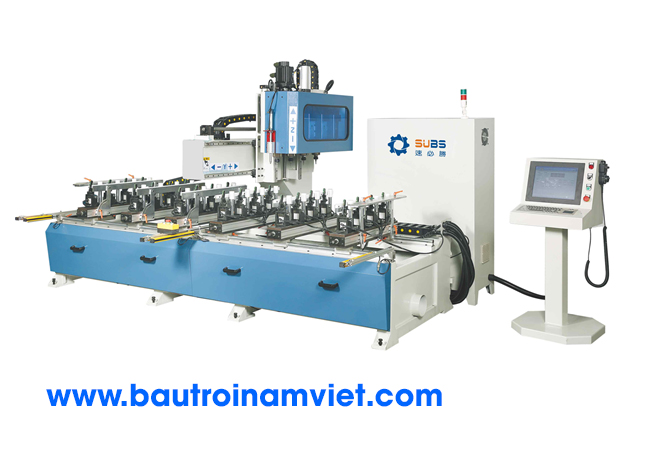 MÁY ĐÁNH MỘNG ÂM CNC 2400MM 5 ĐẦU