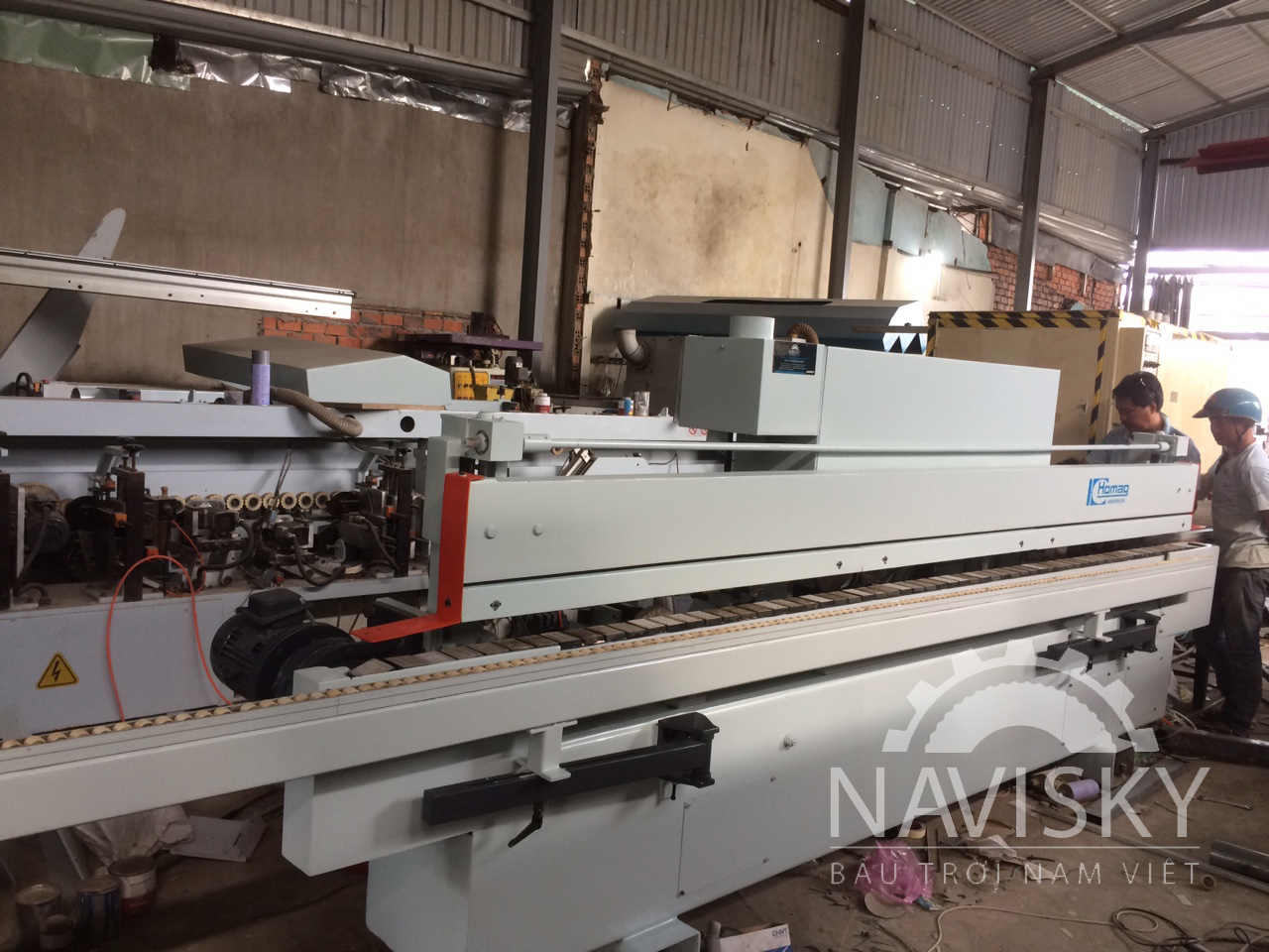 MÁY DÁN CẠNH TỰ ĐỘNG Homag HAC83 XUẤT XỨ ĐỨC