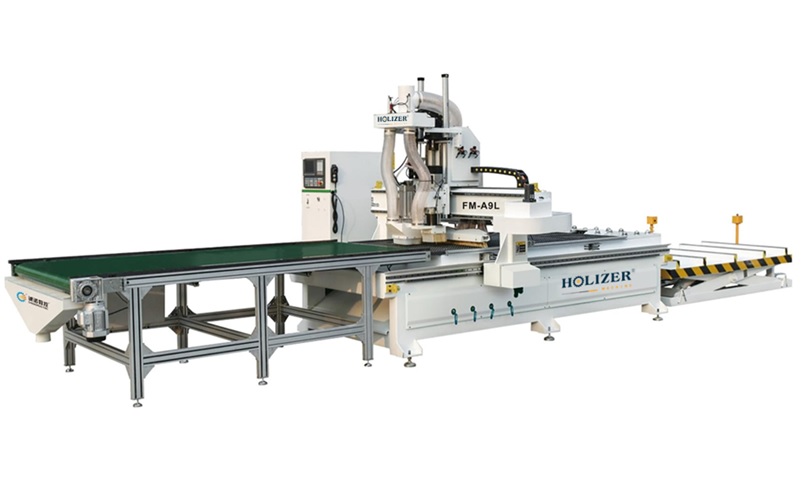 Gia công trung tâm Nesting cnc 1 tự động đầu thư viện tròn 12 dao