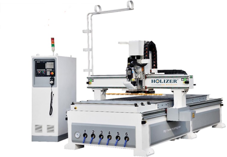 Máy Router CNC 1 đầu thay dao tự động