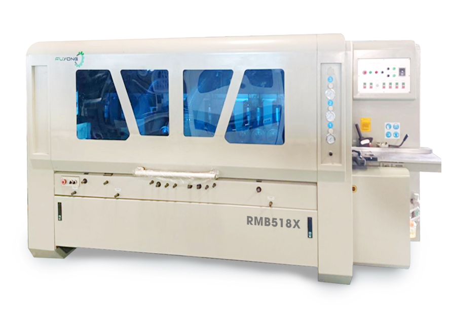 Máy bào 4 mặt 5 trục dao Model RMB518X