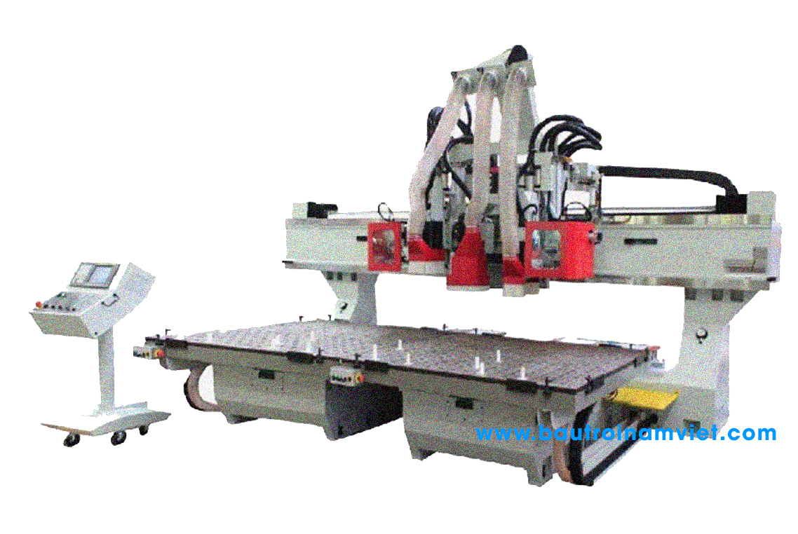 Máy cắt gỗ CNC công nghiệp cũ