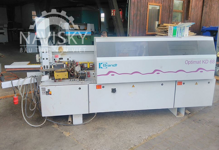 Máy dán cạnh  Brandt Optimat KD 68